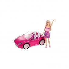 Barbie Doll and Glam Convertible   